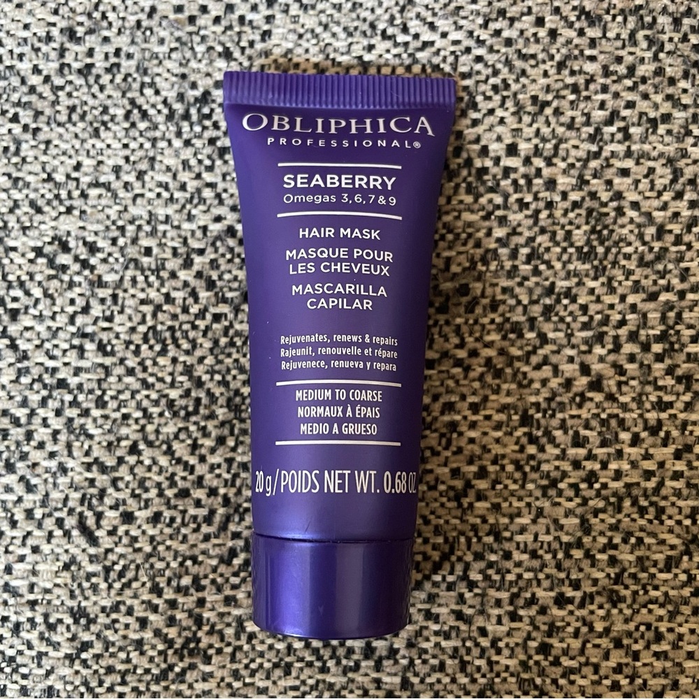 5 for $25! Obliphica Seaberry Hair Mask